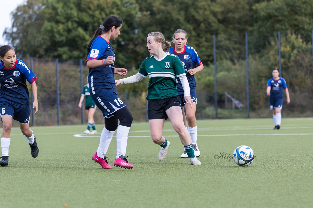 Bild 321 - wU19 Rissener SV - VfL Pinneberg : Ergebnis: 9:1